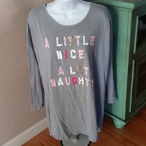 Victoria Secret sleep shirt size M